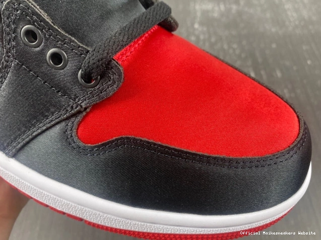 Official Maikesneakers FD4810-061 OG Satin WMNS Bred High Air Jordan 1 0716